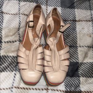 Jeffrey Campbell Vintage Rainbow Platform Sandals